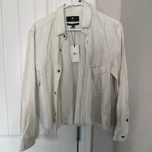7 For All Mankind Button Down Shirt